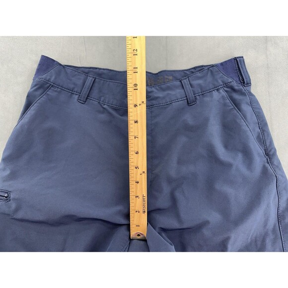 Lee Flex Shorts Lot x2 Mens 34 Navy Blue Beige Stretch Zip Pocket Casual Outdoor - Picture 5 of 16